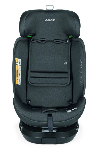 Siège Auto 40-150cm Burigotto by Peg Perego Boavista Spin i-Size - Gris