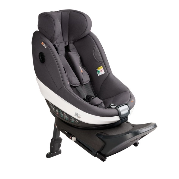 Siège Auto 61-125cm BeSafe Beyond 360 - Dark Grey Melange
