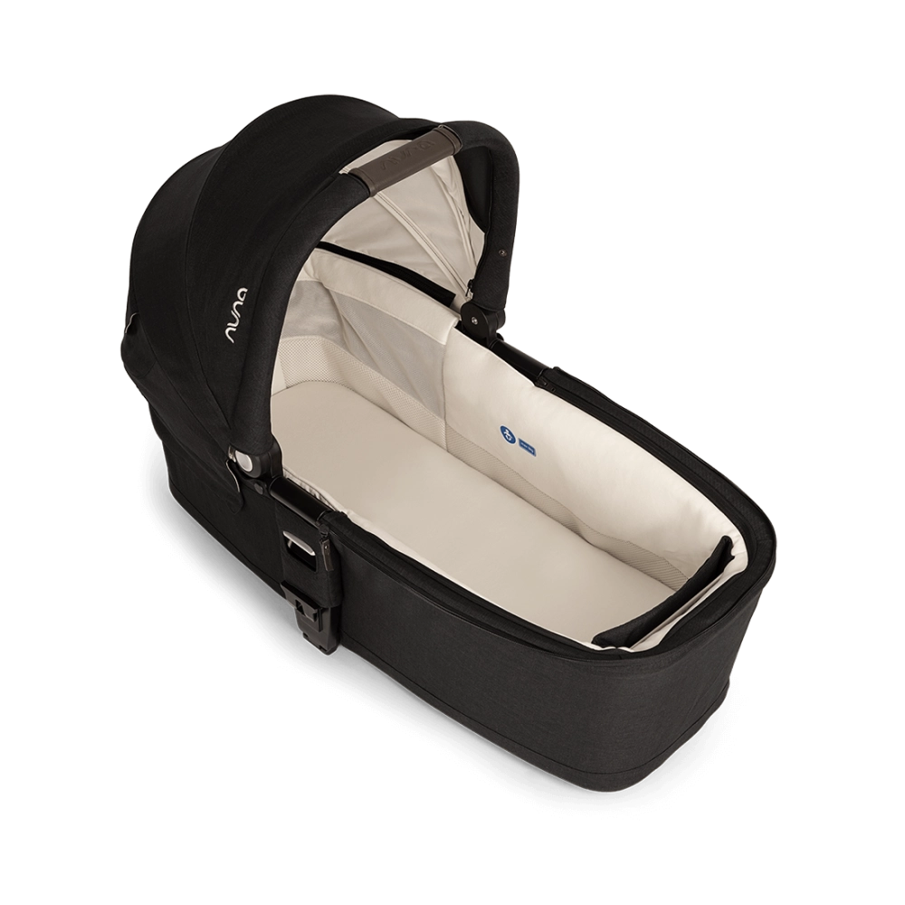 Poussette Nuna Mixx Next + Nacelle + Coque Auto Pipa Next - Caviar/Chocolat