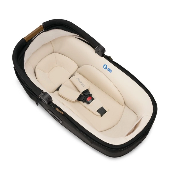 Poussette Nuna Mixx Next + Nacelle Cari Next + Coque Auto Pipa Next - Caviar/Chocolat + Base Next