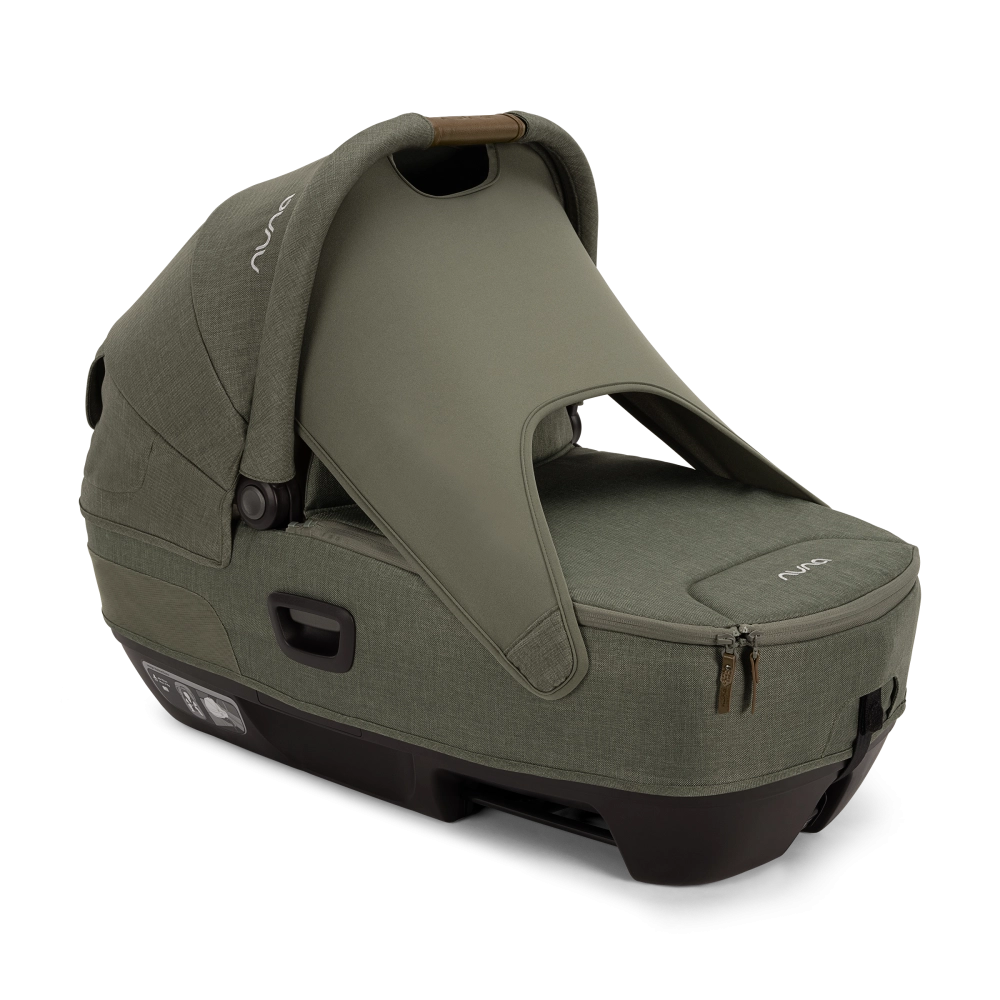 Poussette Nuna Mixx Next + Nacelle Cari Next + Coque Auto Pipa Next - Pine + Base Next