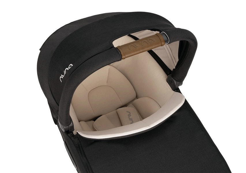 Poussette Nuna Mixx Next - Cedar + Nacelle Cari Next - Caviar + Coque Auto Pipa Next - Cedar + Base Next