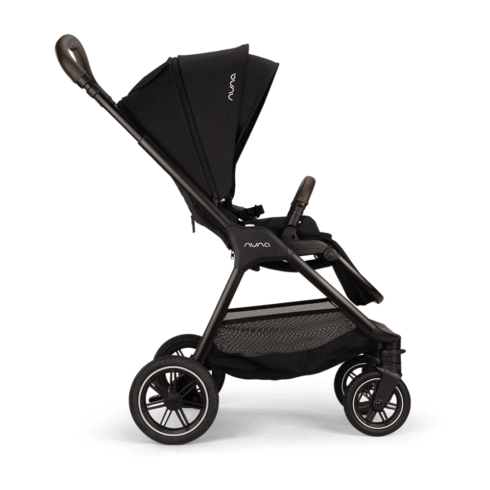 Poussette Nuna Triv Next + Coque Auto Pipa Next - Caviar/Chocolat