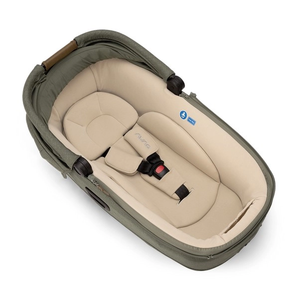 Poussette Nuna Triv Next + Nacelle Cari Next + Coque Auto Pipa Next - Pine + Base Next