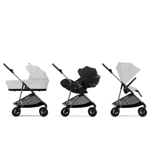 Poussette Cybex Melio 4 TPE - Fog Grey