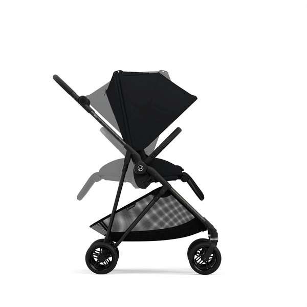 Poussette Cybex Melio 4 Carbon - Magic Black
