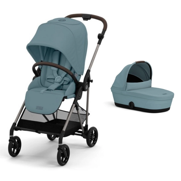 Poussette Cybex Melio 4 TPE+ Nacelle - Stormy Blue