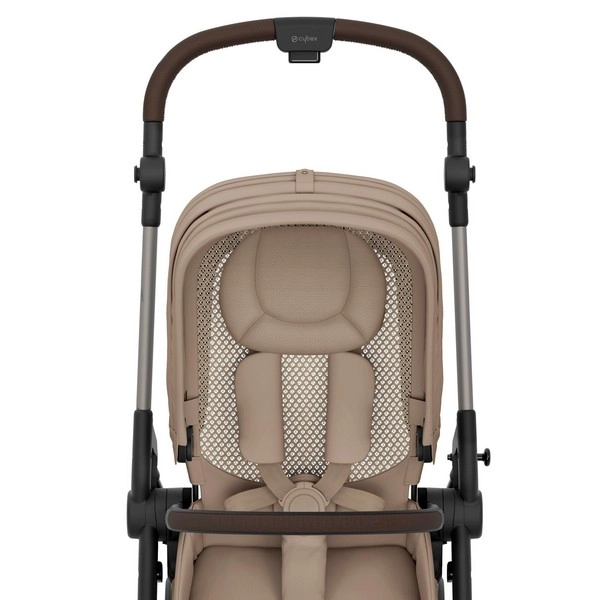 Poussette Cybex Melio 4 TPE + Nacelle - Almond Beige