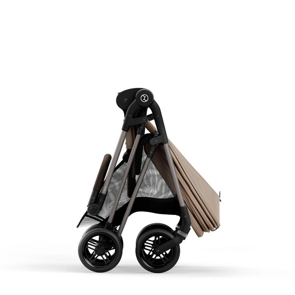 Poussette Cybex Melio 4 TPE + Nacelle - Almond Beige