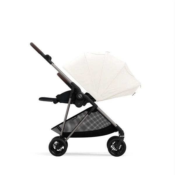 Poussette Cybex Melio 4 TPE+ Nacelle - Canvas White