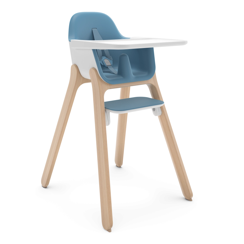 Chaise-Haute UPPAbaby Ciro - Caleb Steel Blue