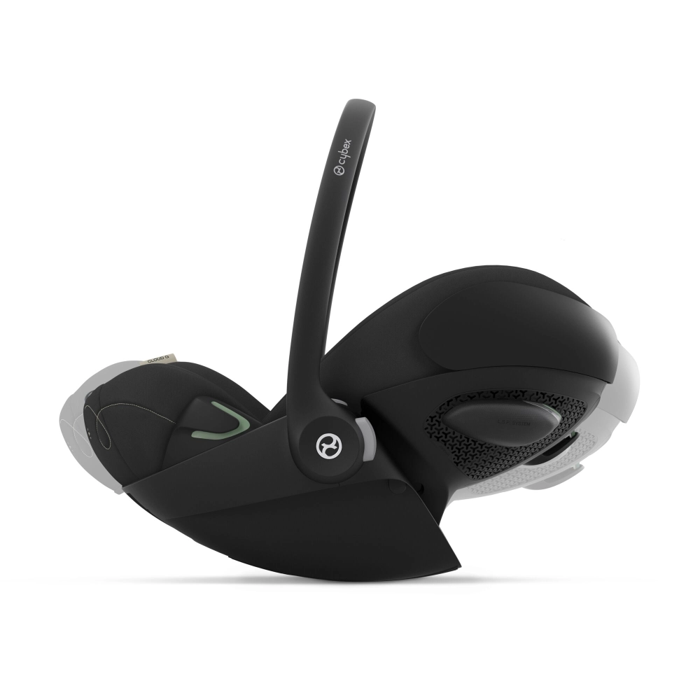 Poussette Cybex Eezy S Twist +2 - BLK - Magic Black + Coque Auto Cloud G i-Size - Magic Black