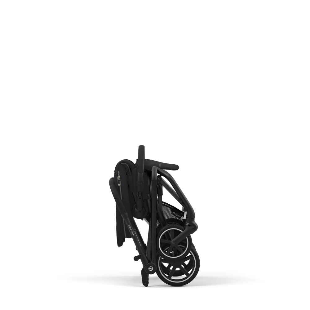 Poussette Cybex Eezy S Twist +2 - BLK - Magic Black + Coque Auto Cloud G i-Size - Magic Black