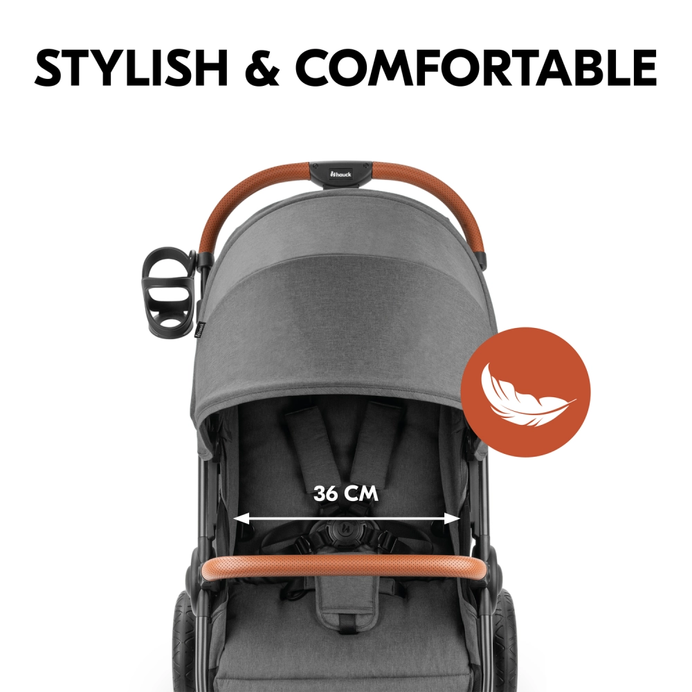 Poussette Hauck Uptown - Grey