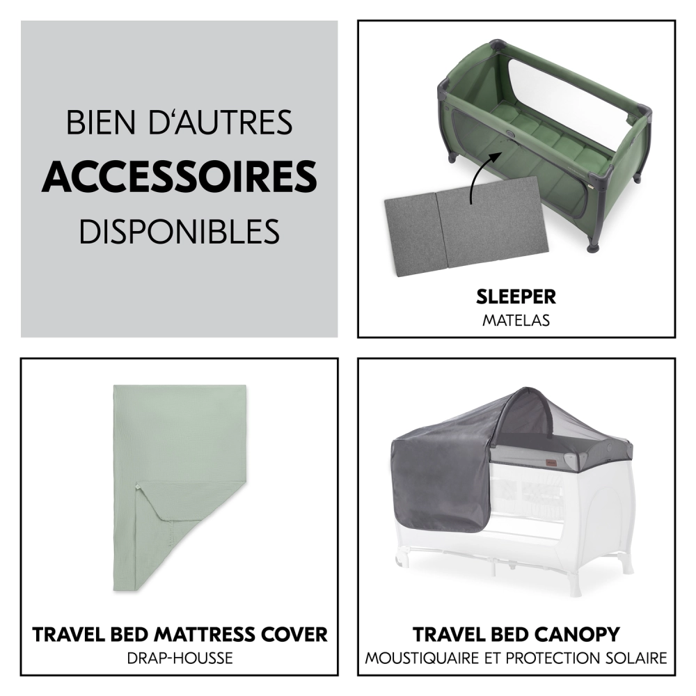 Lit Parapluie Hauck Play N Relax Center - Dark Green