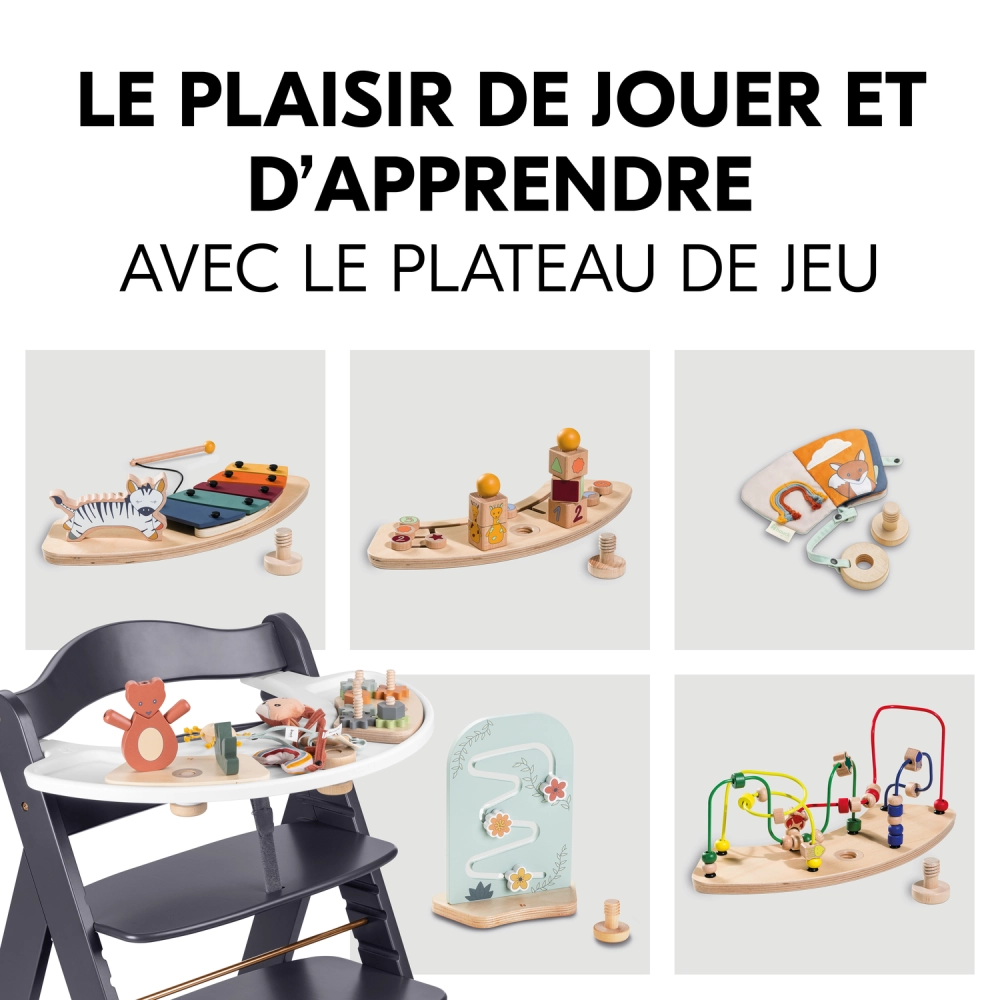 Chaise Haute Hauck Beta+ - Dark Grey