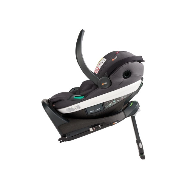Système Beyond BeSafe Coque Auto 40-87cm Go Beyond + Siège Auto 61-125cm Beyond + Base Isofix - Dark Grey Melange