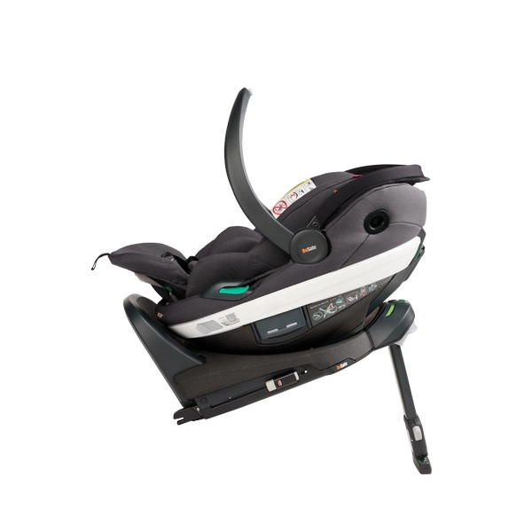 Système Beyond BeSafe Coque Auto 40-87cm Go Beyond + Siège Auto 61-125cm Beyond + Base Isofix - Dark Grey Melange