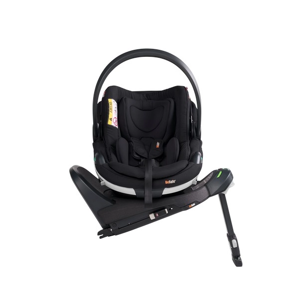 Système Beyond BeSafe Coque Auto 40-87cm Go Beyond + Siège Auto 61-125cm Beyond + Base Isofix - Fresh Black Cab