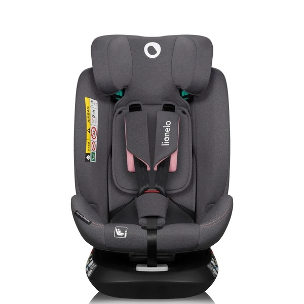 Siège Auto 40-150cm Lionelo Bastiaan One i-Size - Pink Rose