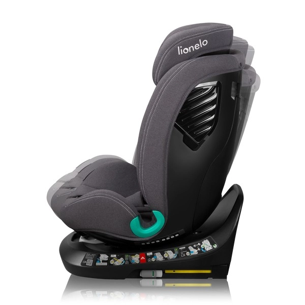 Siège Auto 40-150cm Lionelo Bastiaan One i-Size - Grey Stone