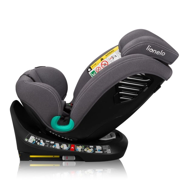 Siège Auto 40-150cm Lionelo Bastiaan One i-Size - Grey Stone