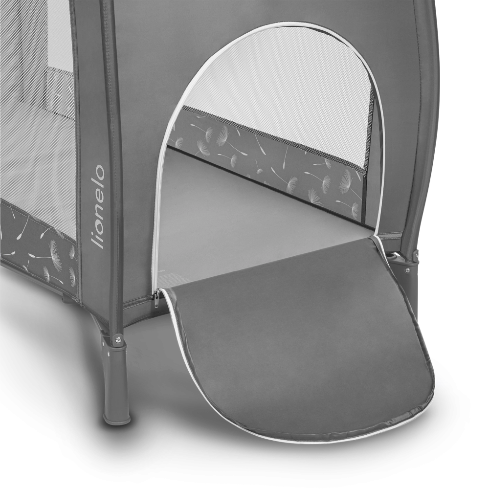 Lit Parapluie Lionelo Sven Plus - Grey Concrete