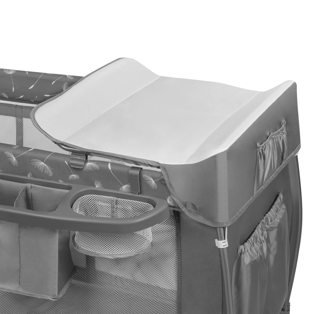 Lit Parapluie Lionelo Sven Plus - Grey Concrete