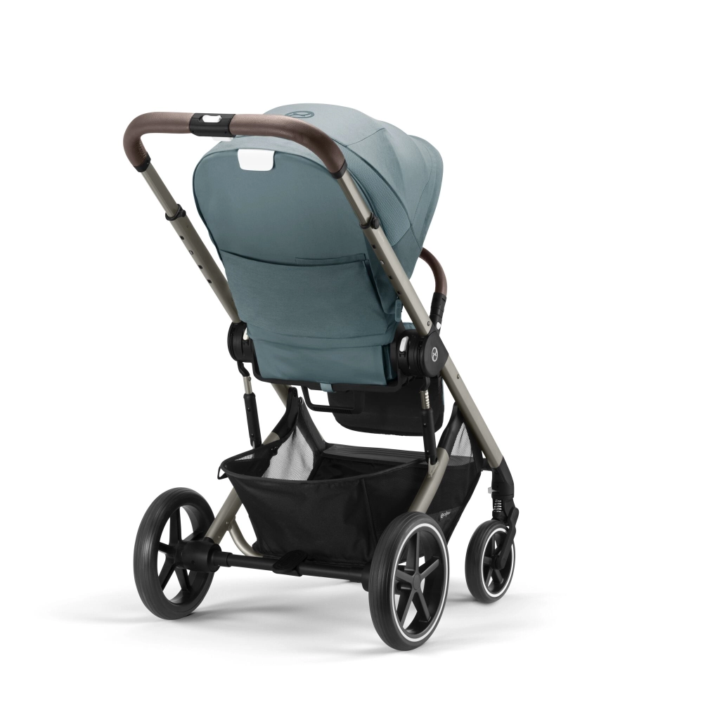 Poussette Cybex Balios S Lux 2 TPE - Stormy Blue + Nacelle Cot S Lux + Coque Auto Cloud G i-Size - Stormy Blue (Plus) + Base G + Accessoires