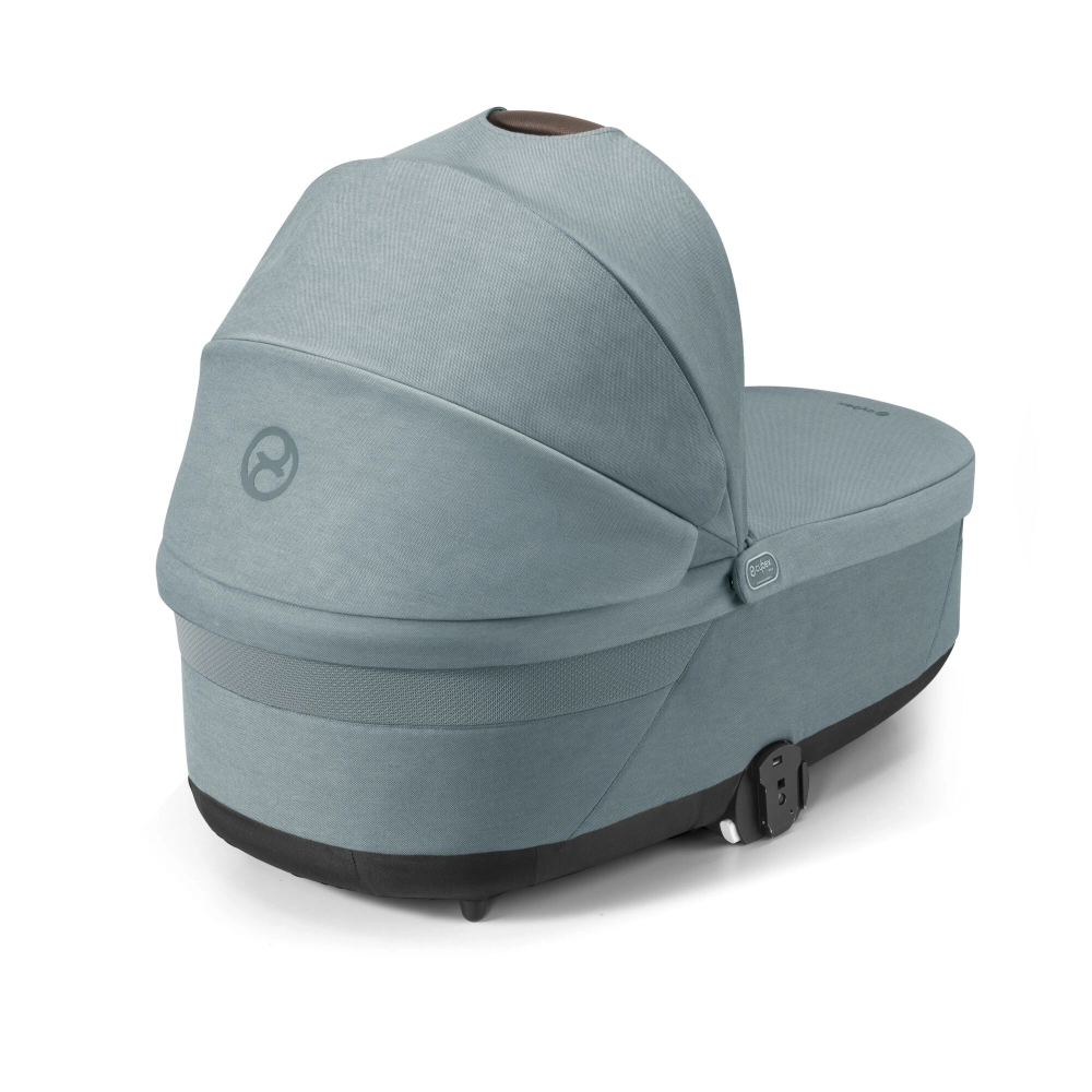 Poussette Cybex Balios S Lux 2 TPE - Stormy Blue + Nacelle Cot S Lux + Coque Auto Cloud G i-Size - Stormy Blue (Plus) + Base G + Accessoires