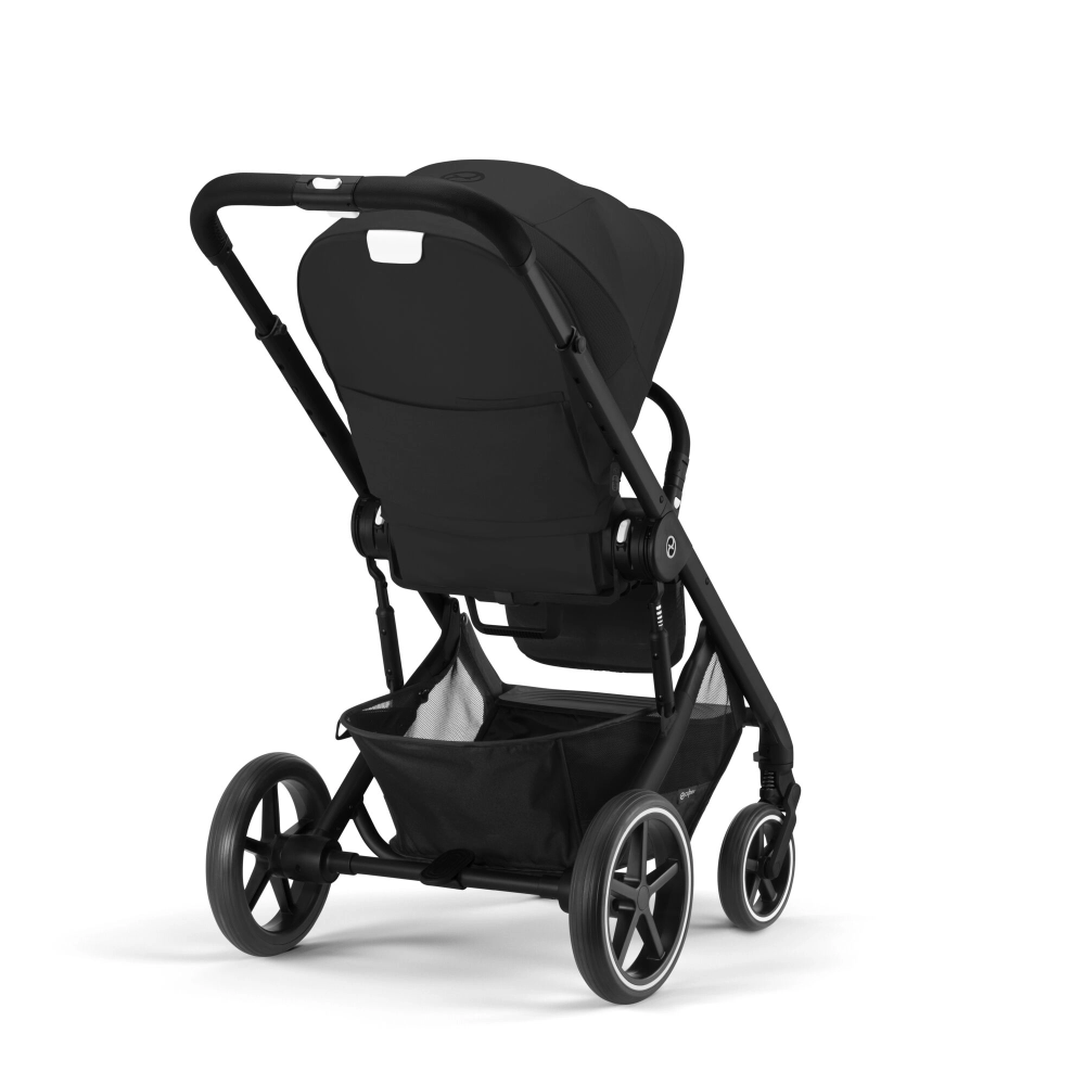 Poussette Cybex Balios S Lux 2 - Châssis Black + Nacelle + Cloud G i-Size - Moon Black Plus + Base G