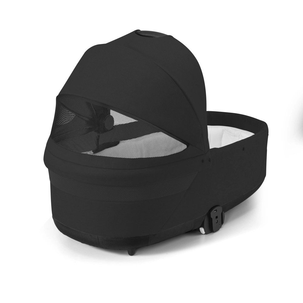 Poussette Cybex Balios S Lux 2 - Châssis Black + Nacelle + Cloud G i-Size - Moon Black Plus + Base G
