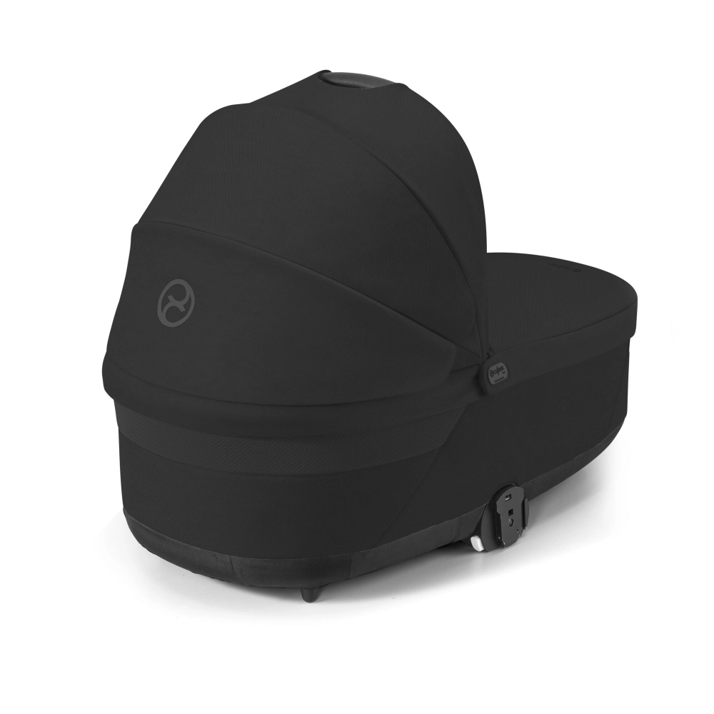 Poussette Cybex Balios S Lux 2 - Châssis Black + Nacelle + Cloud G i-Size - Moon Black Plus + Base G