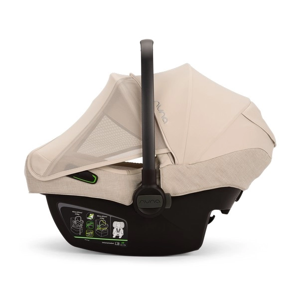 Poussette Nuna Swiv + Nacelle Lytl + Coque Auto Pipa Next - Biscotti