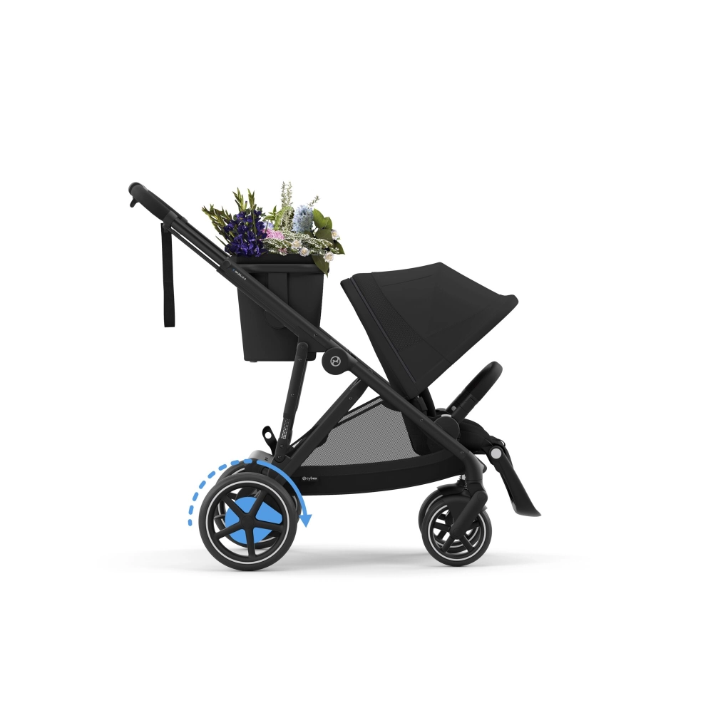 Poussette Cybex eGazelle S BLK - Moon Black