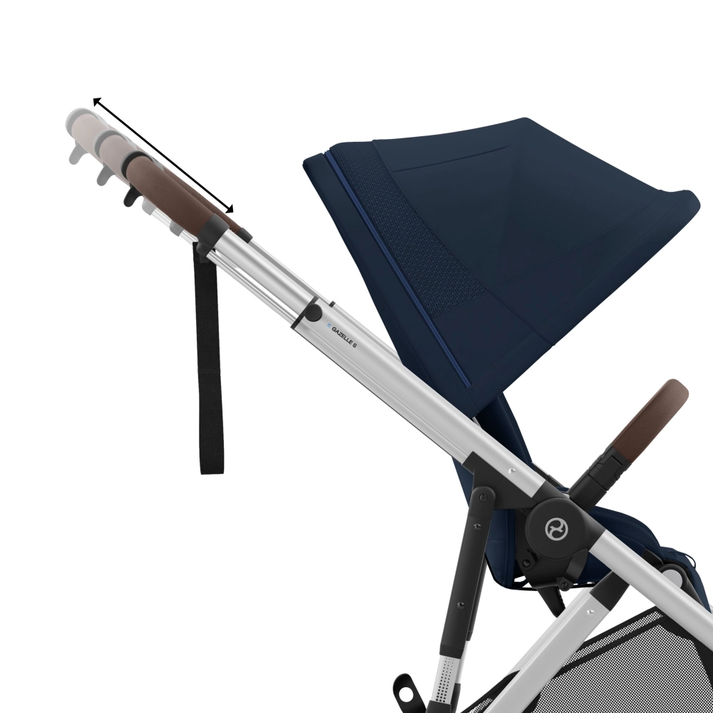 Poussette Double Cybex eGazelle S SLV - Ocean Blue