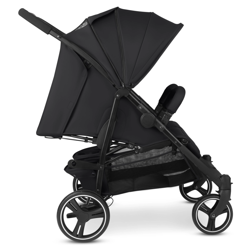 Poussette Double ABC Design Twin Circle - Black