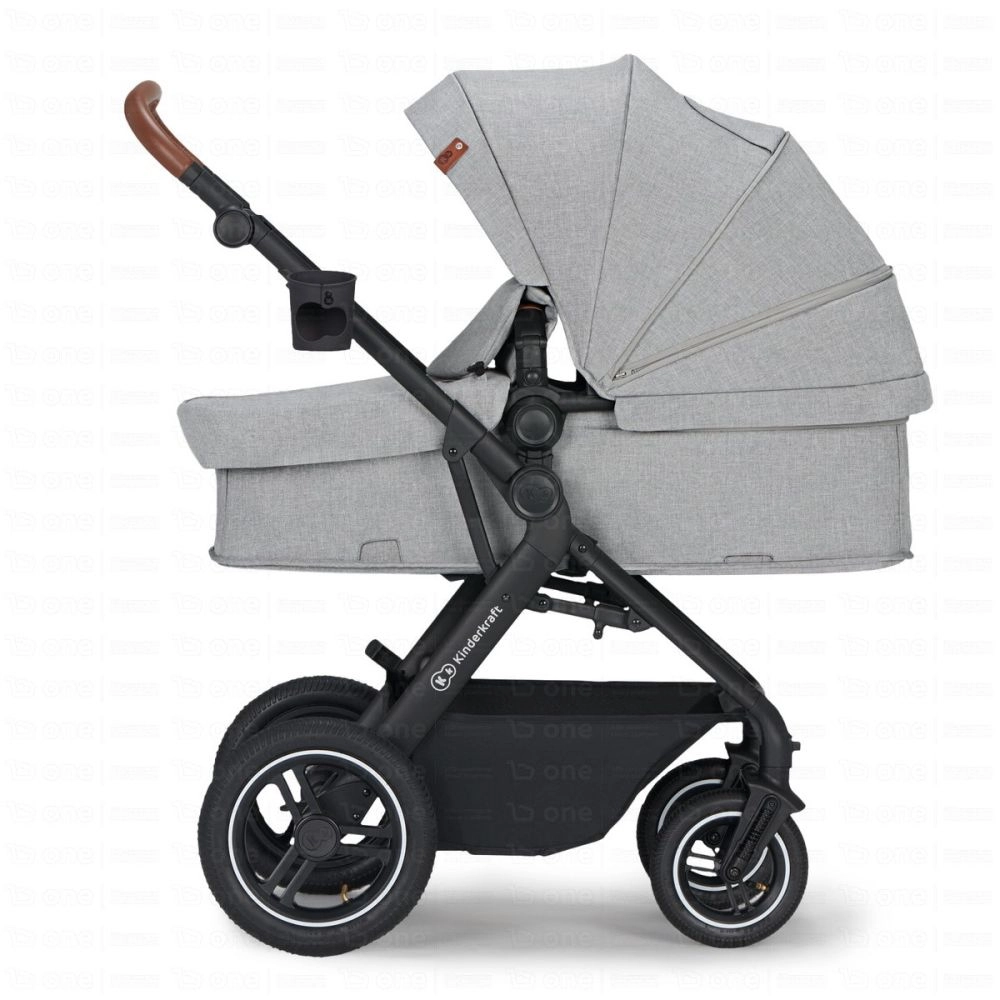 Poussette Trio B-TOUR PRO - Kinderkraft - gris clair