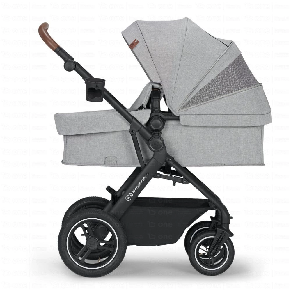 Poussette Trio B-TOUR PRO - Kinderkraft - gris clair