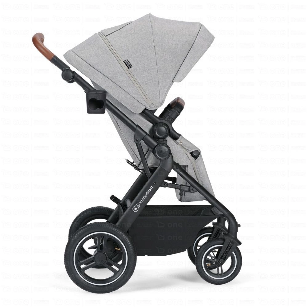 Poussette Trio B-TOUR PRO - Kinderkraft - gris clair