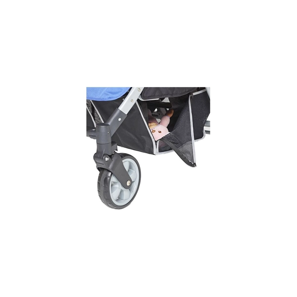 Poussette 4 Places Familidoo Lidoo Star - Full Grey