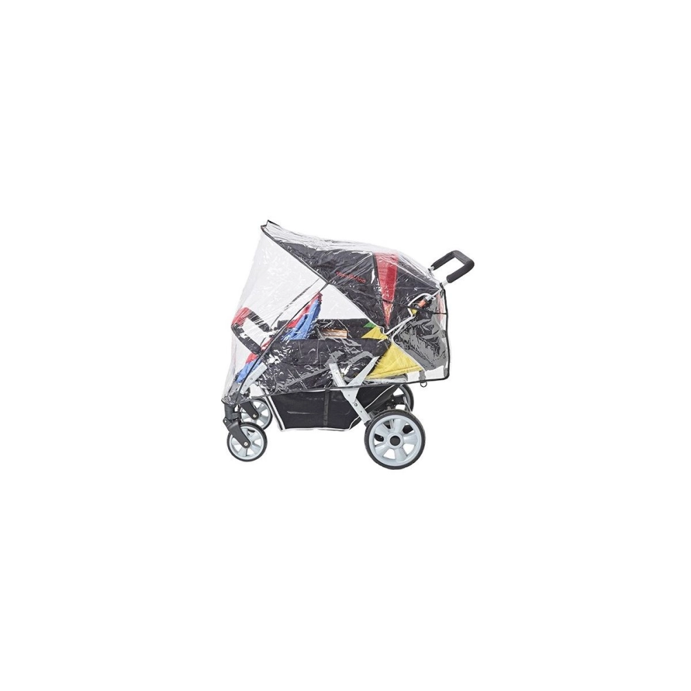 Poussette 4 Places Familidoo Lidoo Star - Full Grey