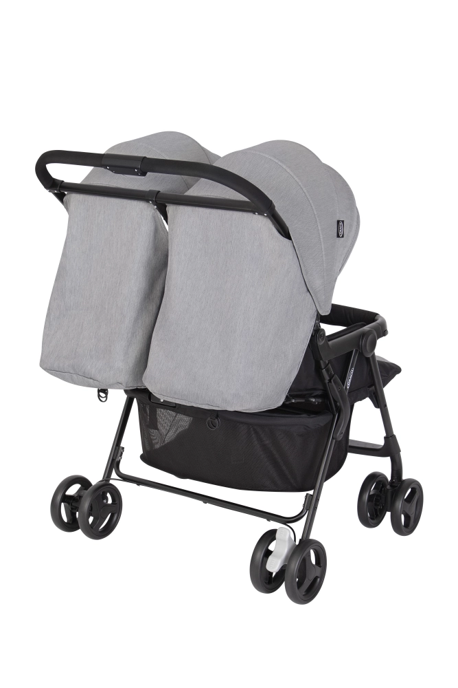 Poussette Double Graco DuoRider - Steeple Gray