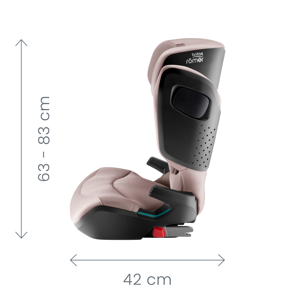 Siège Auto 100-150cm Britax Kidfix Pro M - Dusty Rose