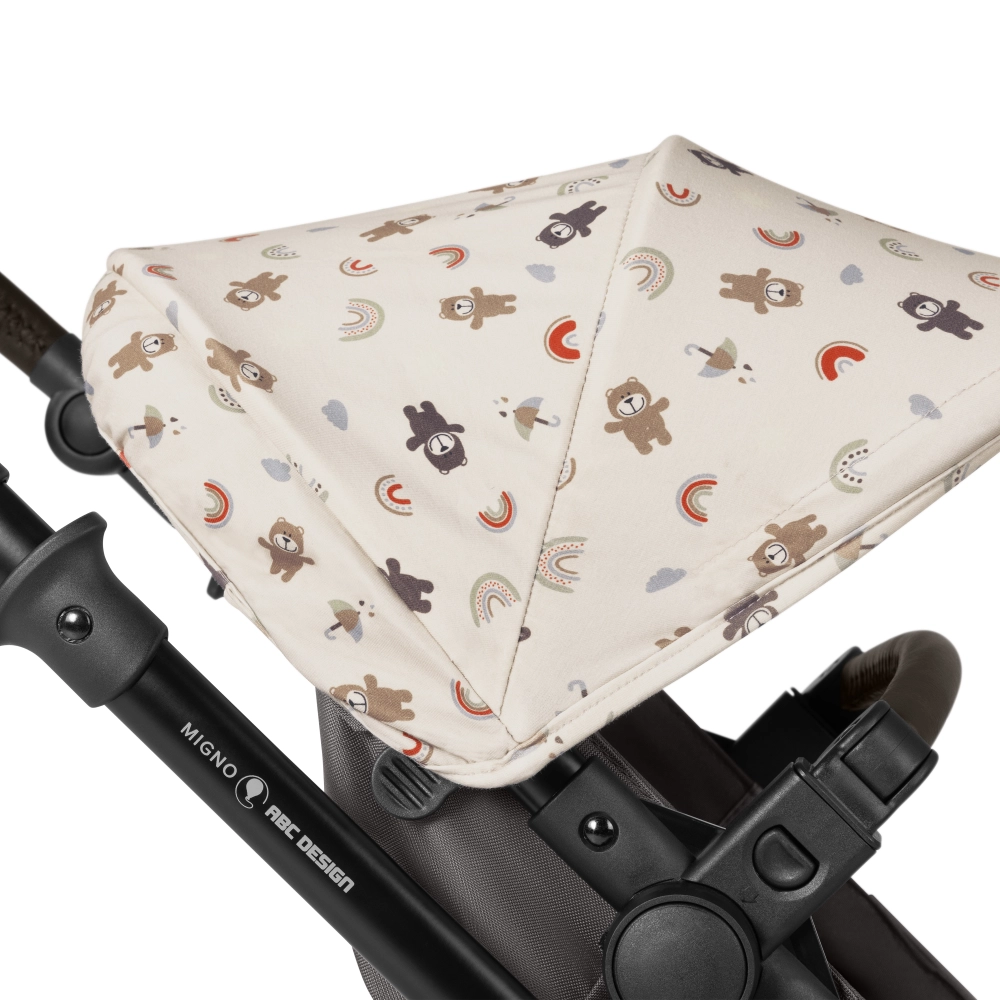 Poussette pour Poupée ABC Design Migno - Teddy