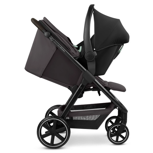 Poussette ABC Design Avus 2 - Falcon + Coque Auto Cybex Cloud G i-Size - Moon Black