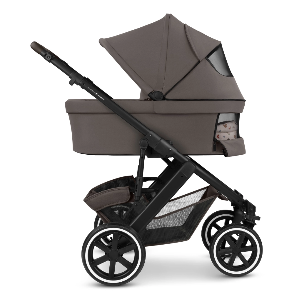 Pack Naissance ABC Design Poussette Salsa 5 Air + Nacelle + Coque Auto Tulip + Accessoires - Teddy