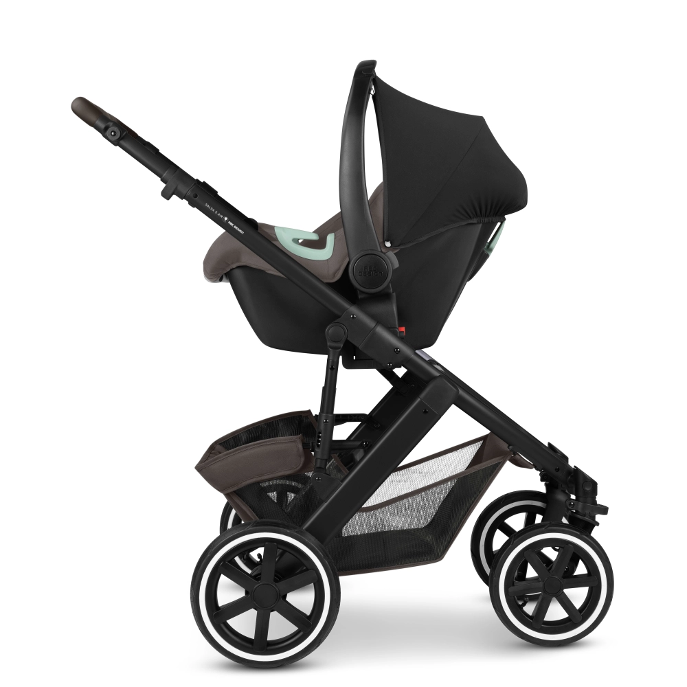 Pack Naissance ABC Design Poussette Salsa 5 Air + Nacelle + Coque Auto Tulip + Accessoires - Teddy