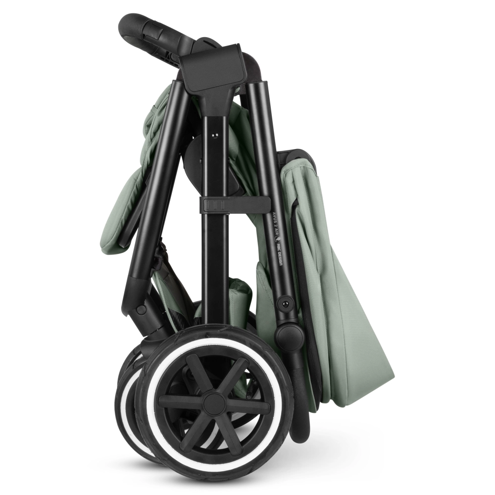 Poussette ABC Design Avus 2 Air - Pine + Coque Auto Cybex Cloud G i-Size - Moon Black