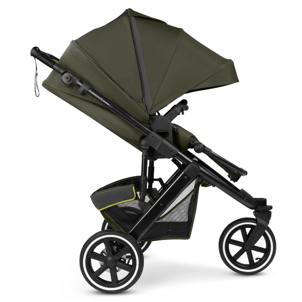 Poussette ABC Design Salsa 5 Run - Avocado + Coque Auto Cybex Cloud G i-Size - Moon Black